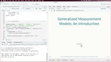 Bayesian Psychometric Models, Lecture 4a, Part 1; October 19, 2022 (U of Iowa)
