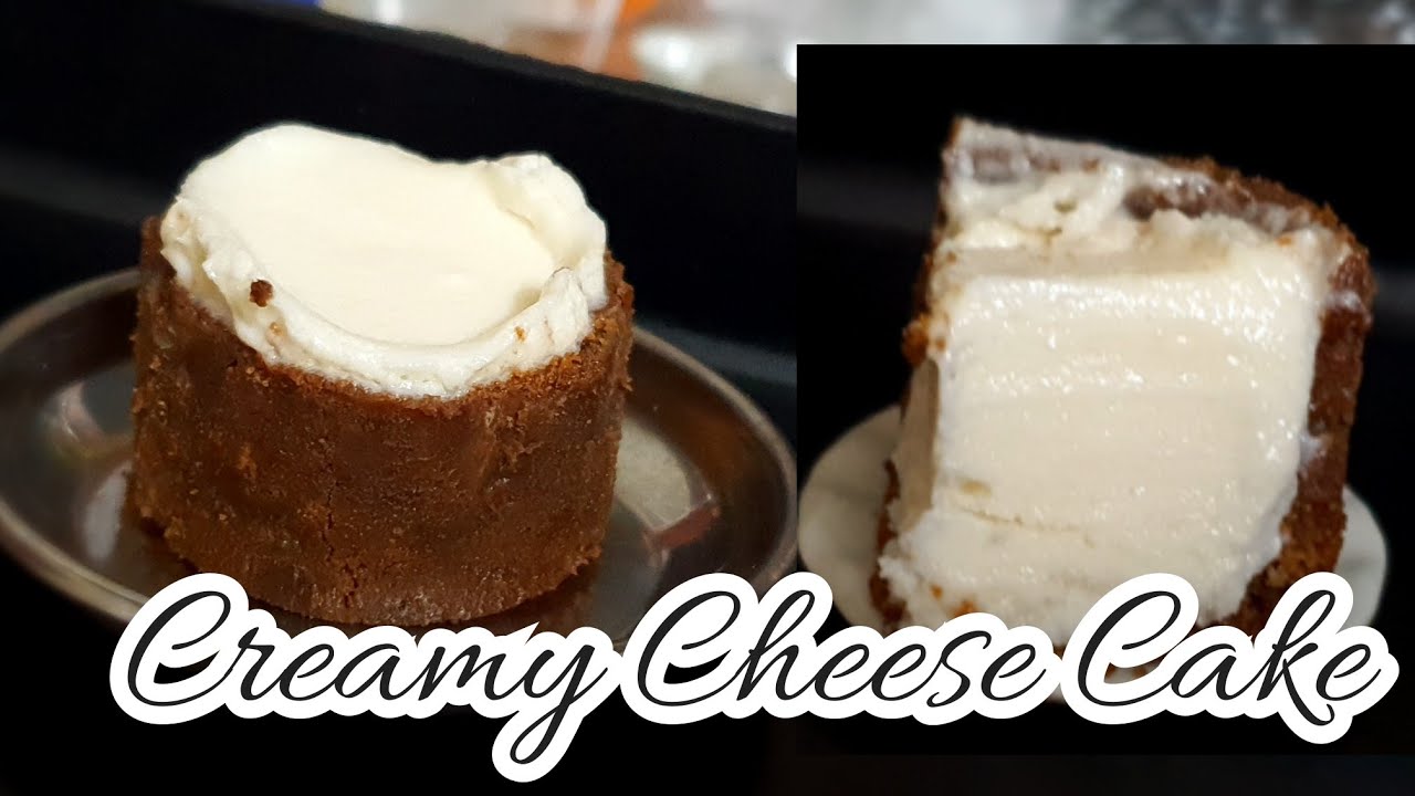 Creamy Cheese Cake recipe miniaturecooking YouTube