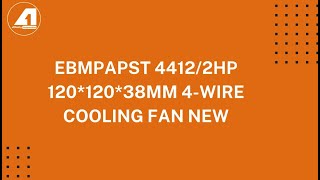 Ebmpapst 4412\/2HP 120*120*38MM 4-wire Cooling Fan