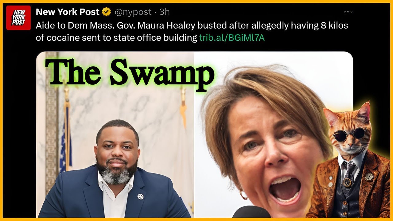 Mass Gov. Maura Healey's Aid Ships 8 KILOGRAMS of COCAINE to State Office Building