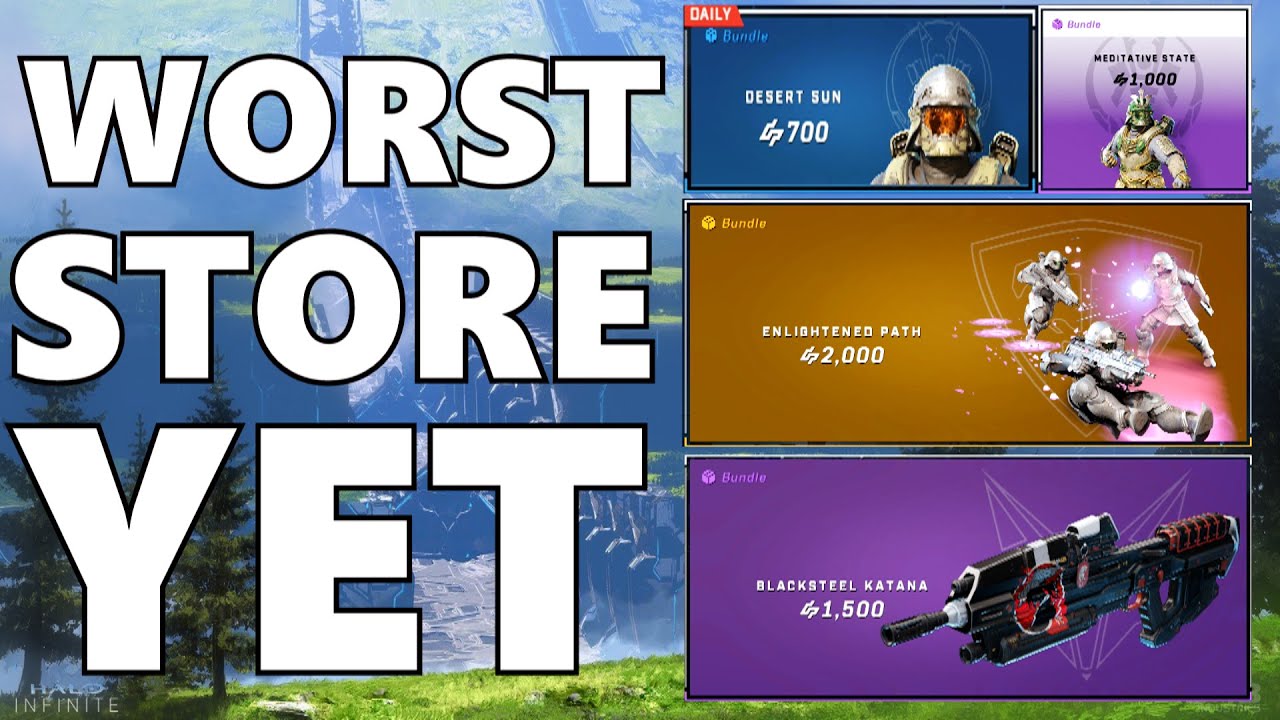 The Worst Halo Infinite Store Update Yet