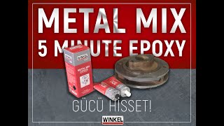 Metal Mix 5 Minute Metal Epoksi Yapıştırıcı