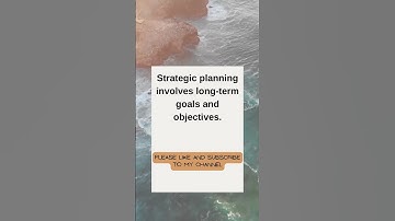 What is strategic planning| Strategic Planning|Strategic Planning concepts
