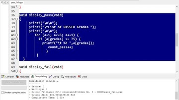 Student Grades Checker in C Language