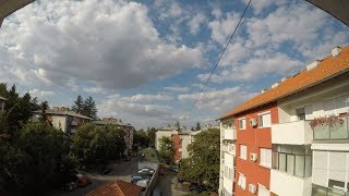 TIMELAPSE • SUMMER CLOUDS • BELGRADE, SERBIA 🇷🇸 • 2019
