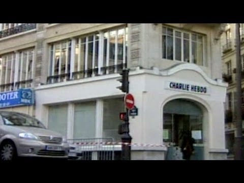 Fransa'da Hz Muhammed'in karikatürünü yayımlayan dergi binasına saldırı