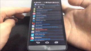 How to enable LG Stock apps after changing resolution on your LG G3 screenshot 1