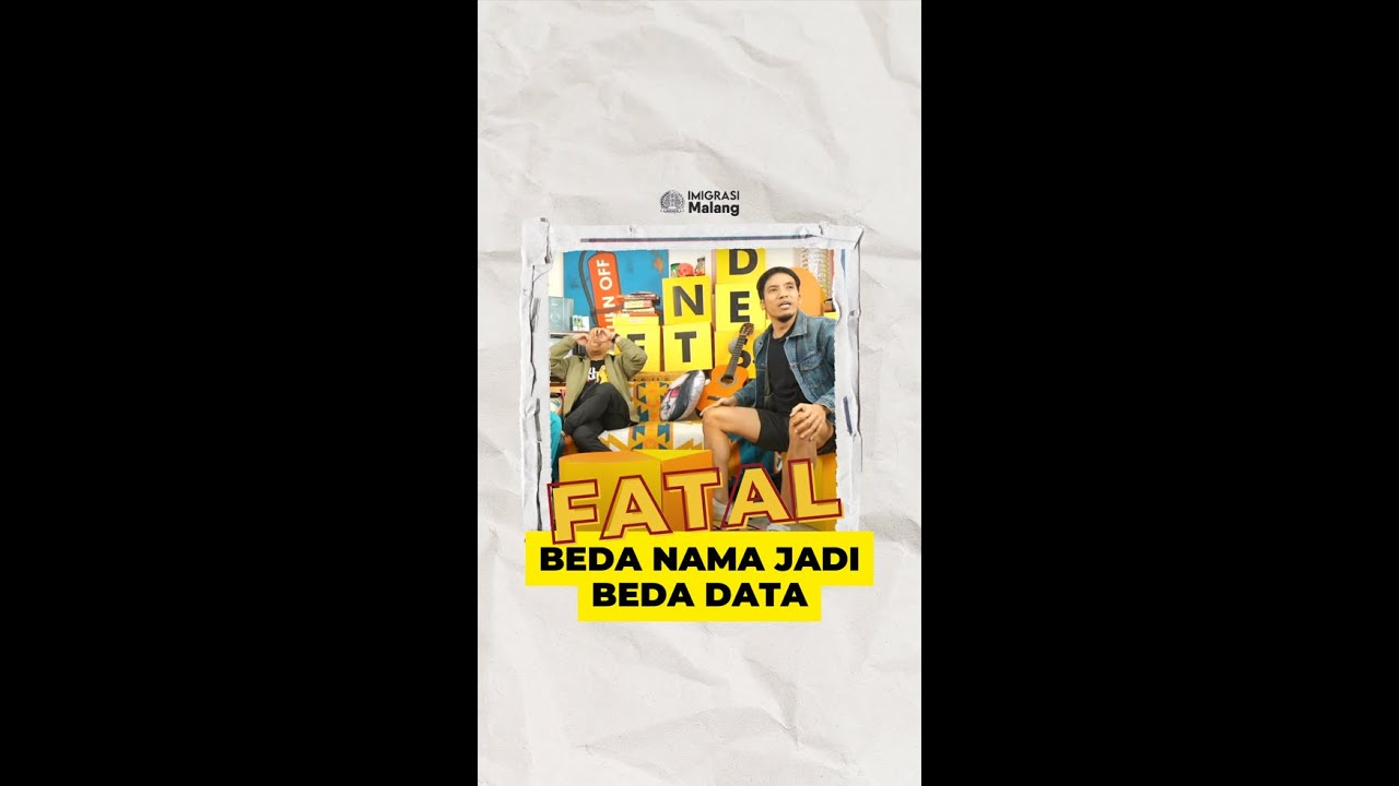 Perbedaan Data KTP Dan Paspor??