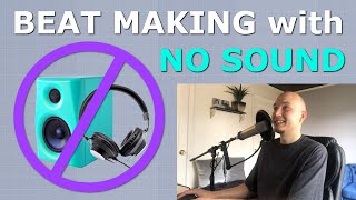 Making a Beat with NO SOUND - 15 Min Beat Challenge - FL Studio