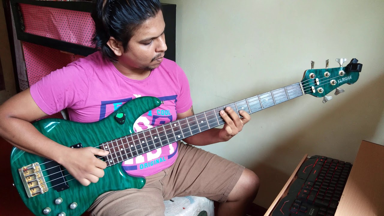 ON BACK Galle බේස් බ්ඩී guitar solo YouTube