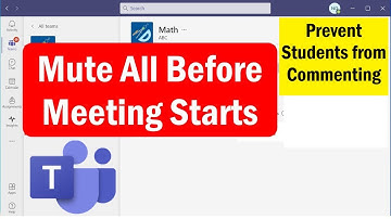 How to Mute All Participants Before a Meeting Start in Microsoft Teams | Mute All in Teams |#msteams