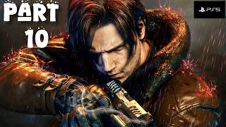 RESIDENT EVIL REQUIEM 4K gameplay walkthrough Part-10 LEON (Full Game)