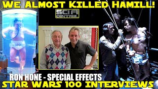We almost killed Mark Hamill by  RON HONE - Special Effects department on Empire Strikes Back
