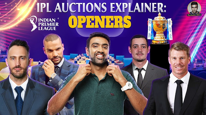 "The costliest opener of the auctions will be......." | IPL Auctions Explainer | Openers