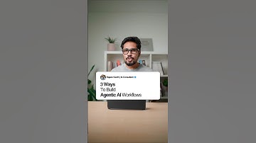 3 Ways To Build Agentic AI Workflows #agenticai