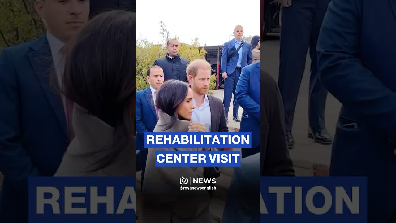 Prince Harry, Meghan, and WHO director visit addiction center in Jordan