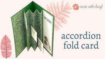 Accordion Fold Card