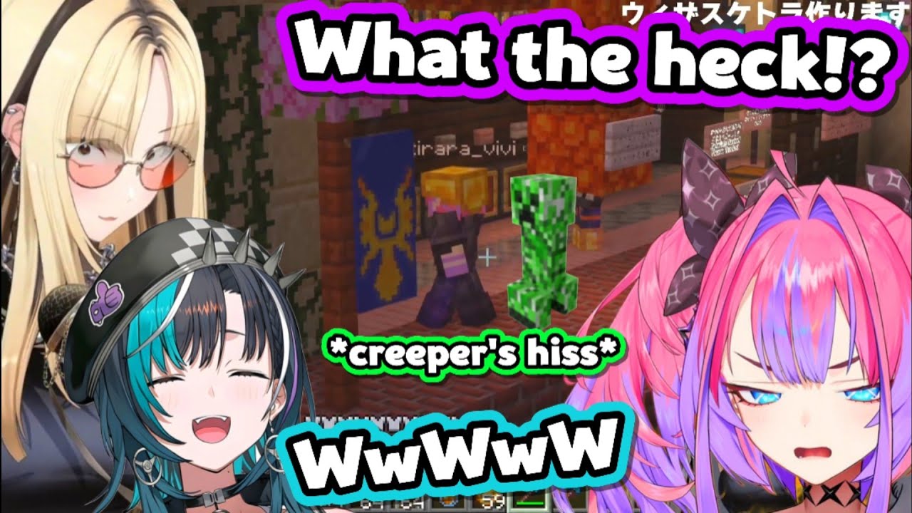 Chihaya and Niko Lured Vivi Into Koyori's Creeper Prank, and They Couldn't Stop Laughing【Hololive】