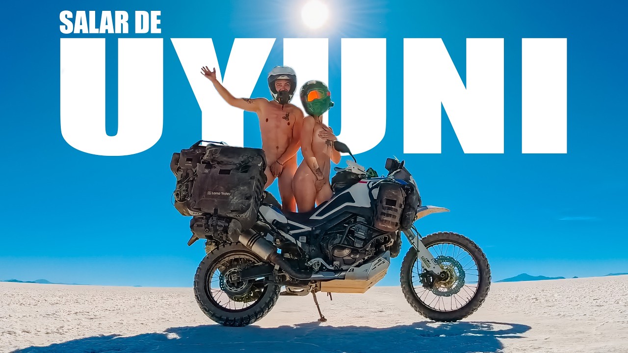 Unfassbare Motorradtour zum Salar de Uyuni - Campen auf dem größten Salzsee | Dokumentation [EP19]