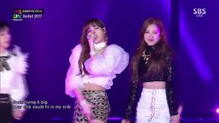 블랙핑크(BLACKPINK) - So Hot♬  | 2017 SBS 가요대전 1부 | SBS ENTER