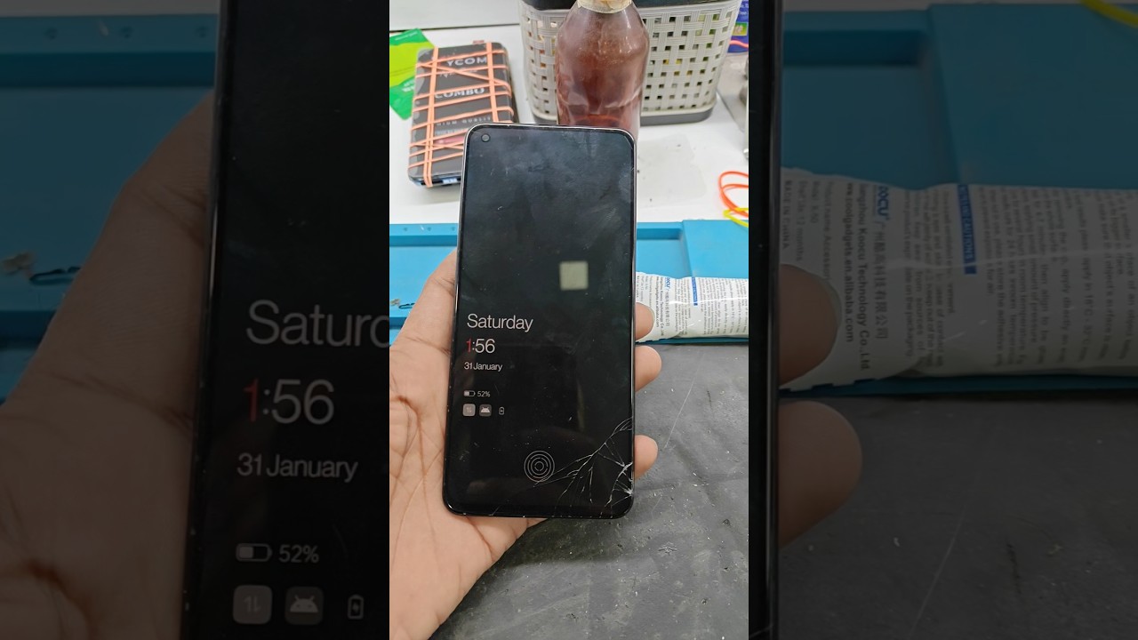 one plus nord ce2 front glass change ||
