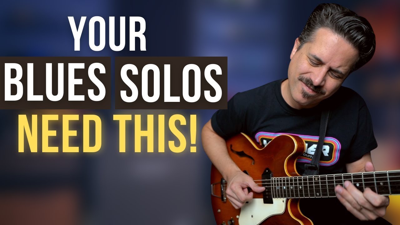 Use this Chromatic Blues Guitar Lick to break the Pentatonic Box!