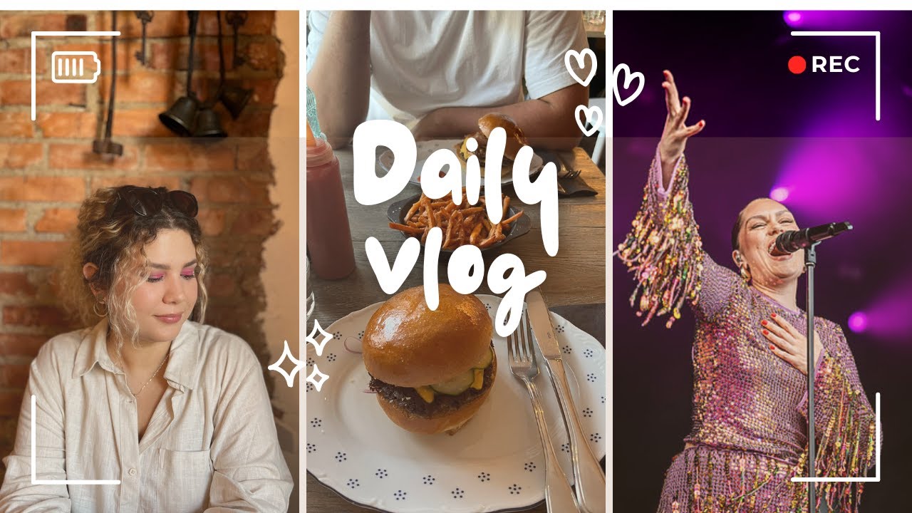 VLOG✨| GRWM 💋| Erdhi vera në 🇸🇪| Koncerti i Jessie J 🎤🎶| Burger date 👩‍❤️‍👨| Olta 💕