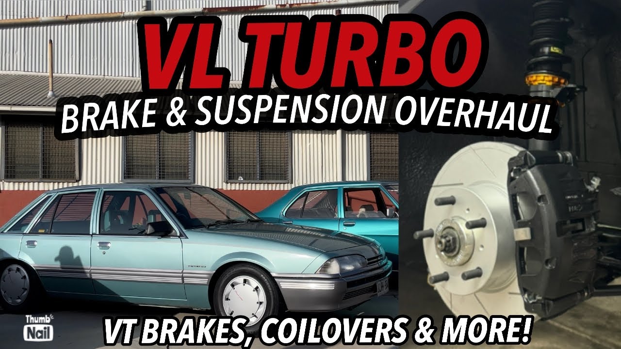Капитальный ремонт тормозов и подвески VL COMMODORE! *Бонус SLR5000 Torana*