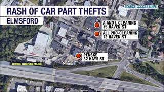 Thieves steal catalytic converters from nearly a dozen trucks in Westchester overnight