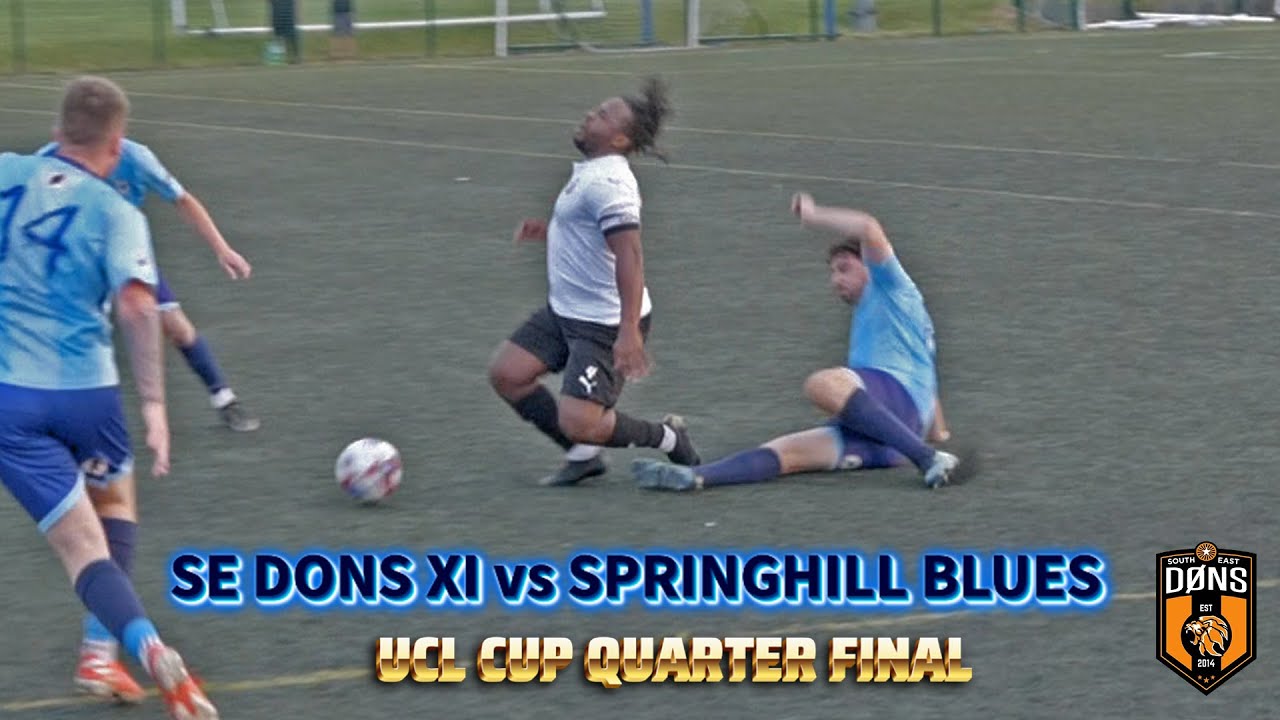 ЧЕТВЕРТЬФИНАЛ КУБКА ЛЧ | SE DONS против SPRINGHILL BLUES | «Stay In Your Lane»