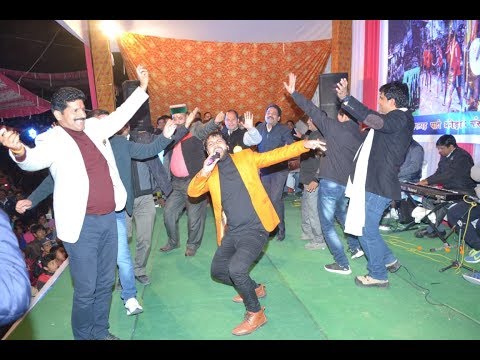 Stage Performance Manoj Sagar 2018 | kempty Mussoorie | jaunsari Naati | MSE