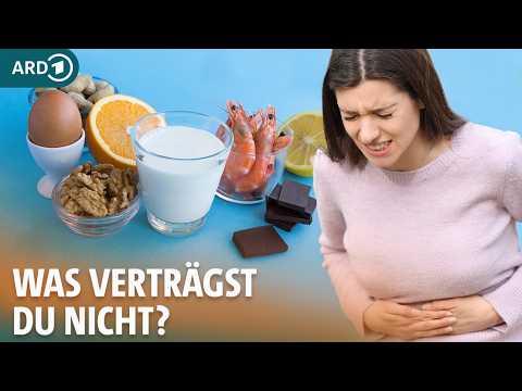 Histamine gluten lactose Intolerances and allergies what's behind them ARD GESUND