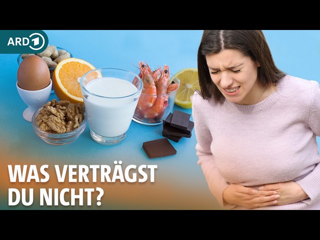 Thumbnail: Histamin, Gluten, Laktose: Unverträglichkeiten und Allergien - Was steckt dahinter? | ARD GESUND