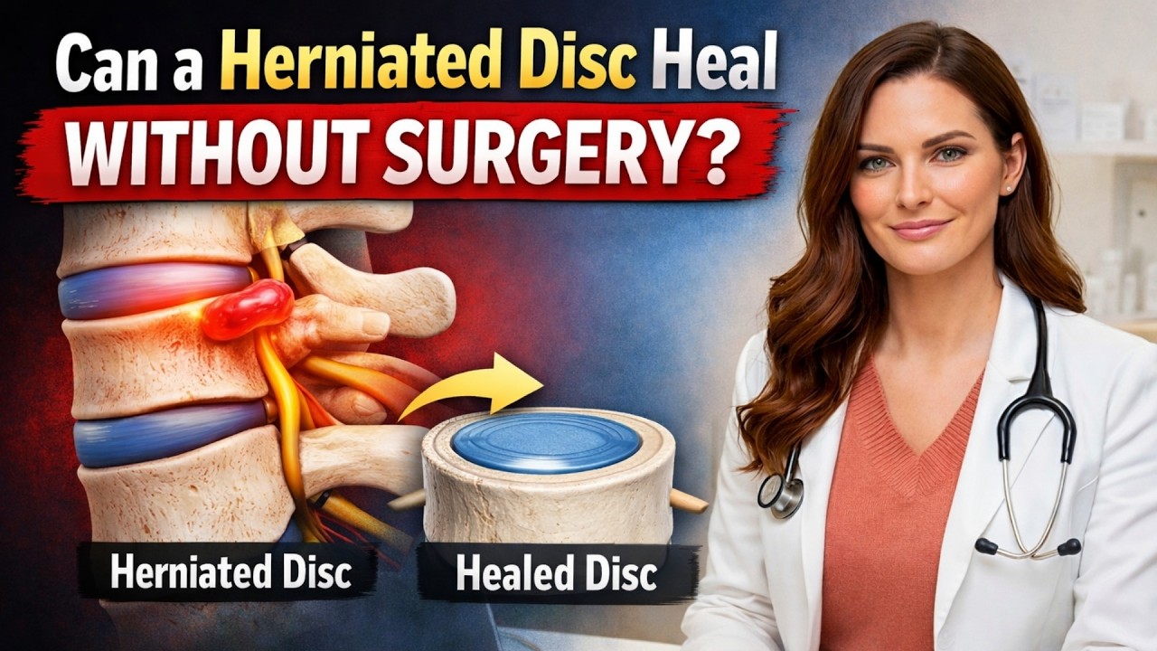 🦴 Can a Herniated Disc Heal Without Surgery? The Truth Doctors Don’t Tell You