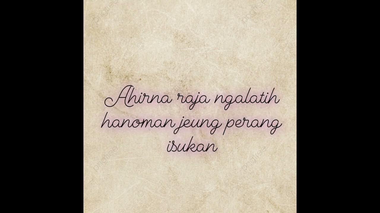 Tugas Carita Wayang (SMK Indonesia Raya Bandung) - YouTube