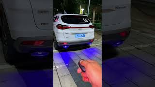 Wireless pilot light front and rear can be installed remote control seven-color multi-mode wireless