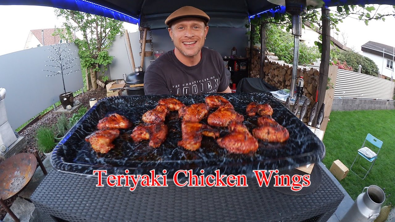 Asiatische Teriyaki Chicken Wings mit Texas Chicken Rub von Ankerkraut ...