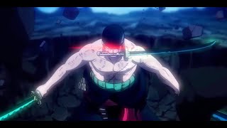 4K Roronoa Zoro Vs Mihawk- Zoro Gets Stronger- Edit- Royalty