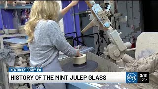 A look at the history behind the souvenir mint julep glass at Churchill Downs