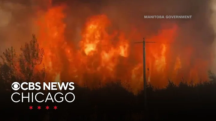 Canadian wildfires worsen air quality in upper Midwest