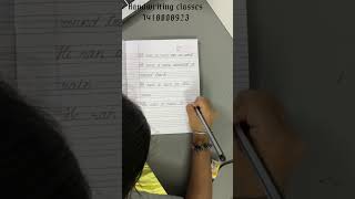 Cute 5.5 Year Old Girl Handwriting Practice | Neat & Beautiful #handwriting #handwriting improvement