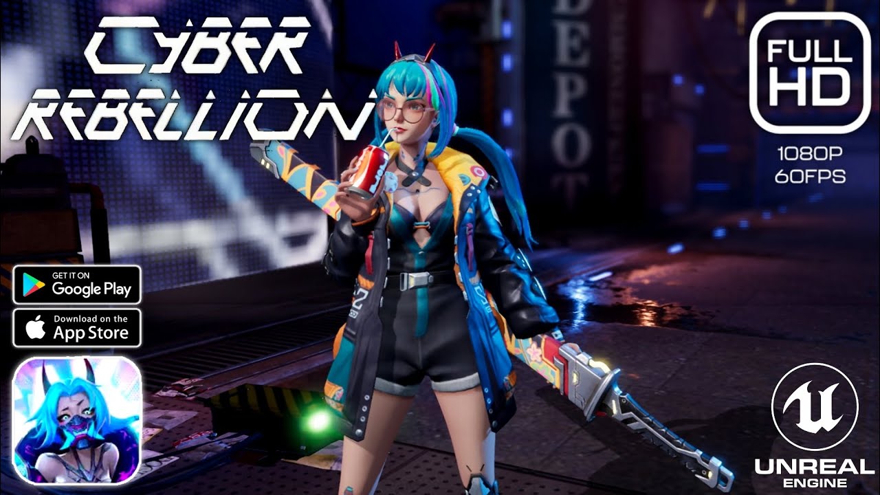 Cyber Rebellion (2023) Gameplay - Ultra Graphics 1080p 60Fps Android iOS (APK Download)