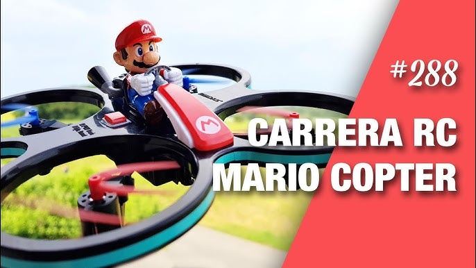 Dron Mario Kart Carrera Rc fácil de voar
