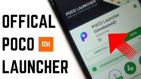 Get Poco Launcher Official On Any Xiaomi Device!Available On Play Store