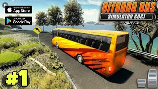 Offroad Bus Driving 3D Games 2021 Gameplay Android Part 1 screenshot 2