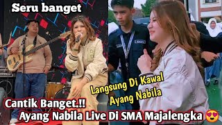 Cantik Banget. Live Nabila Maharani Di Sman 1 Majalengka Ayang Nabila Di Kawal Ketat Naik Panggung