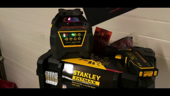 STANLEY, Niveau laser rotatif RL600L Li-Ion rouge