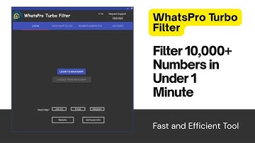 Filter 10,000+ WhatsApp Numbers in 1 Minute | Best WhatsPro Turbo Filter Tool 2025