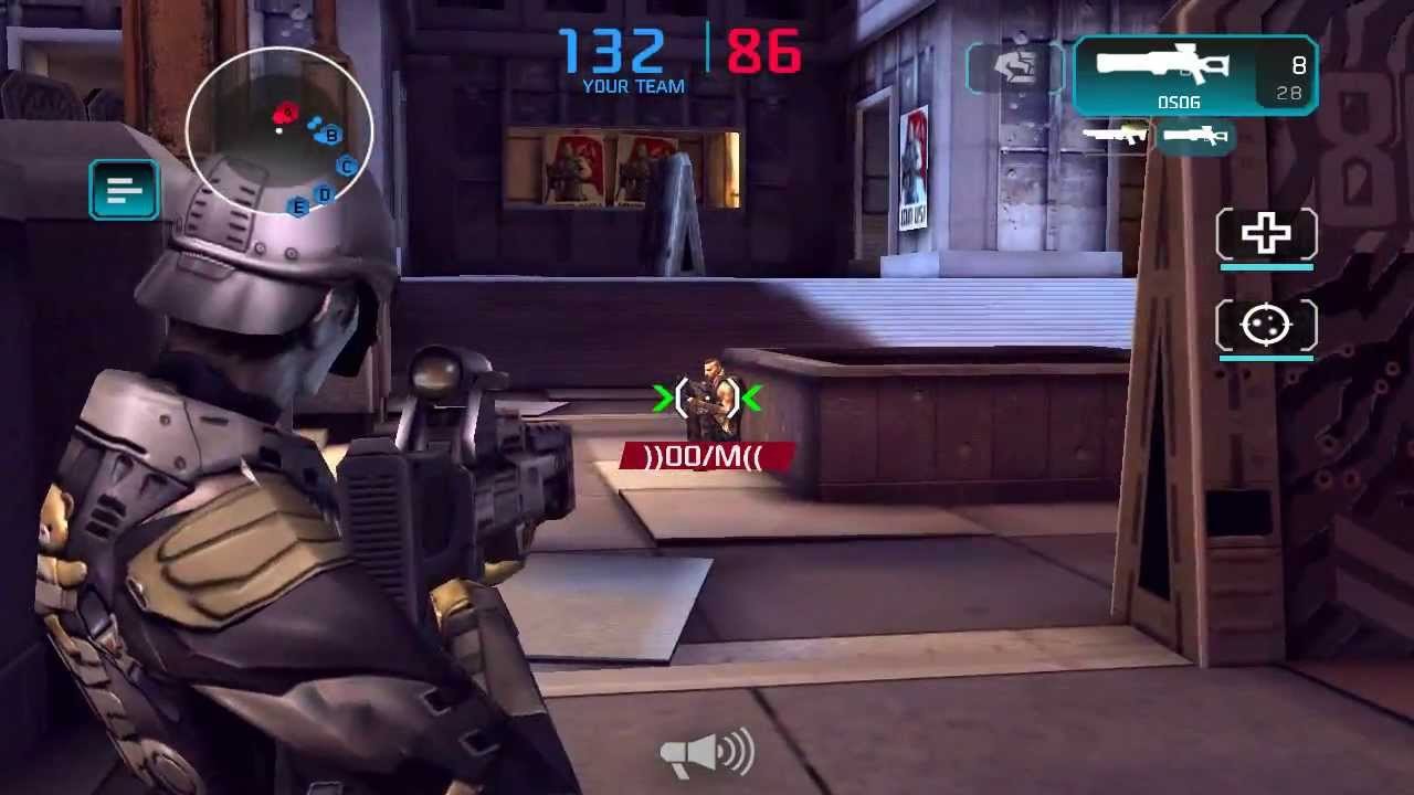 Shadowgun Deadzone Gameplay ZC - Warzone (8-1) - OSOG Sniping