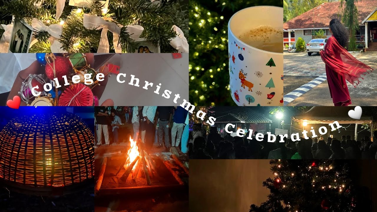 🤍 College Christmas Celebration ❤️ 